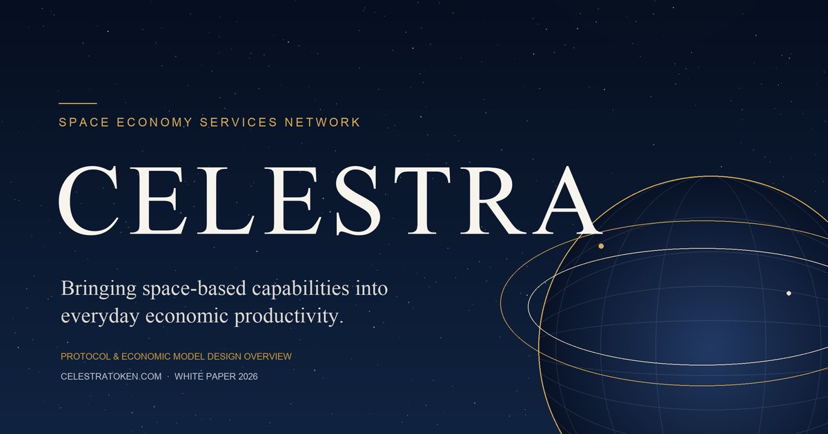 Paper Chain Layout Read the White Paper β CELESTRA